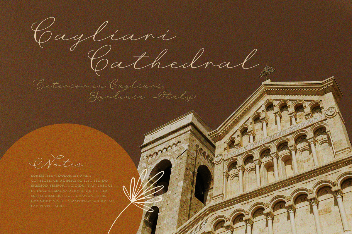 Wisteria Notes - Modern Script Font, a Script Font by Letterhend Studio (Photo 7 of 9)