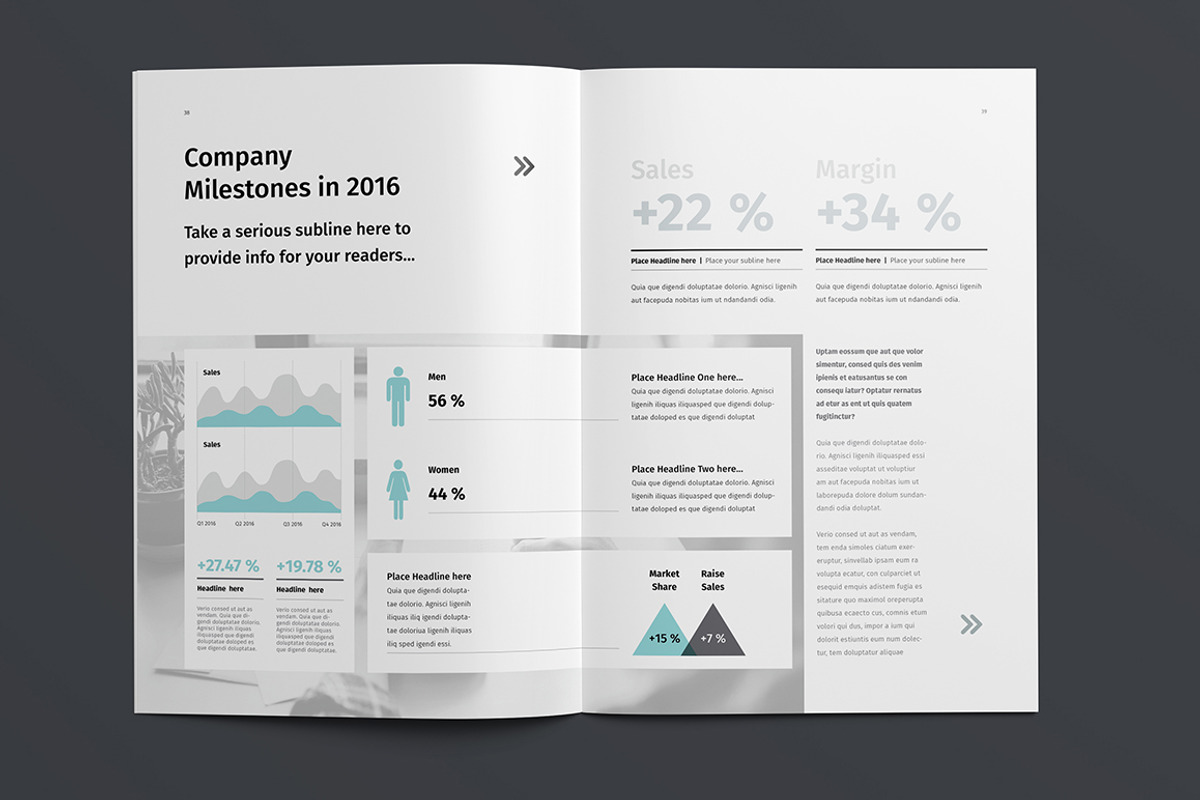 Annual Report, a Brochure Template by Egotype (Photo 27 of 28)