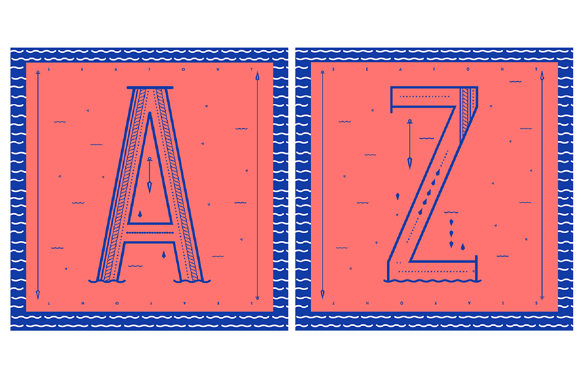 Sea Font preview 5