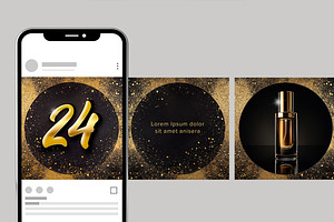Advent Calendar Social Media, a Social Media Template by McLittle Stock