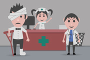23 dolls and health backgrounds, a Healthcare Illustration by noche (Thumbnail 4 of 23)