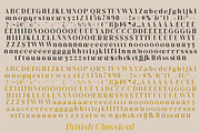 British Classical - Display Serif, a Serif Font by TypeClassHeroes (Thumbnail 13 of 15)