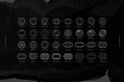 200 Retro Futuristic Shapes, an Object Graphic by FLYERWRK (Thumbnail 2 of 13)