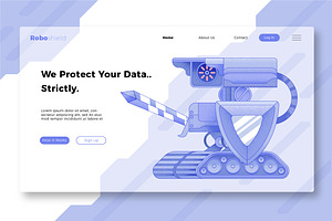 Security - Banner & Landing Page