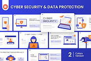 Cyber Security & Data Protection PPT, a Presentation Template by Antstheme (Thumbnail 1 of 4)