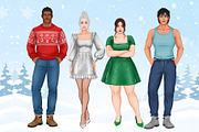 Christmas Character Creator, a Person Illustration by Elenbushe (Thumbnail 10 of 20)