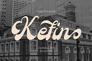 Klethih | Retro Script Font, a Script Font by Denustudios (Thumbnail 6 of 15)