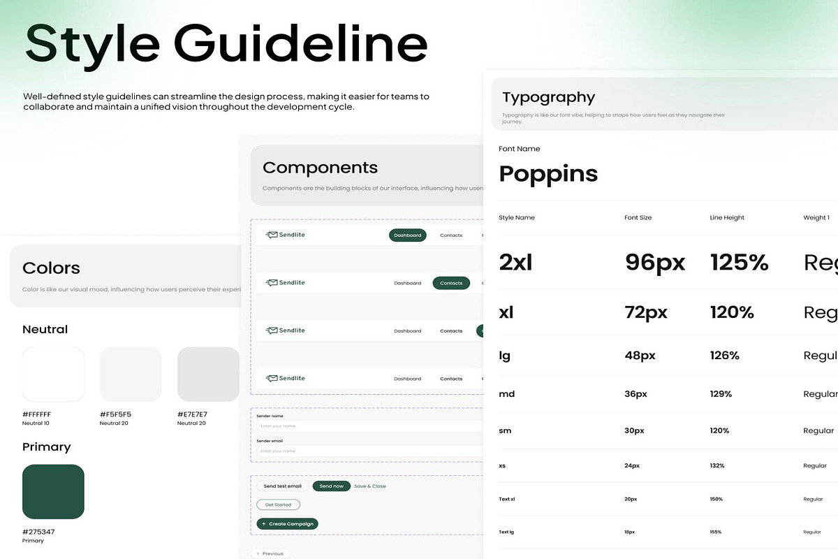 Marketing Dashboard UI Kit, an UI Kit Template by Creative Perspective (Photo 6 of 6)
