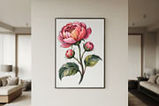 Watercolor Floral Clipart, a Decorative Illustration by ForhadGFX (Thumbnail 4 of 12)