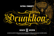 Berga Mont Typeface, a Blackletter Font by alit design (Thumbnail 6 of 17)
