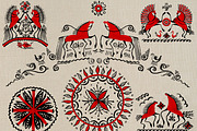 RED Horses handdrawn SET, an Illustration by denisespinoza (Thumbnail 5 of 5)