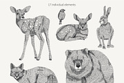 Forest pattern, a Pattern Graphic by Elona Laff (Thumbnail 5 of 5)