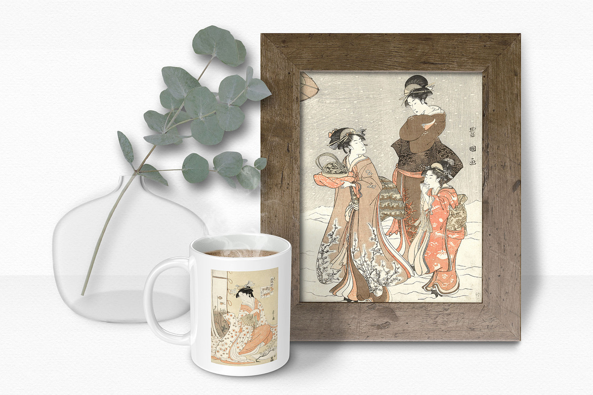 Vintage Japanese III, a Decorative Illustration by rileyBgraphics (Photo 4 of 7)