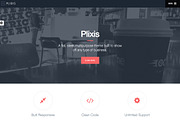 Plixis - Multipurpose Theme, a Bootstrap Template by Theme Armada (Thumbnail 1 of 5)