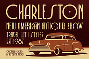 Decomang Art Deco Typeface, a Sans Serif Font by alit design (Thumbnail 10 of 20)