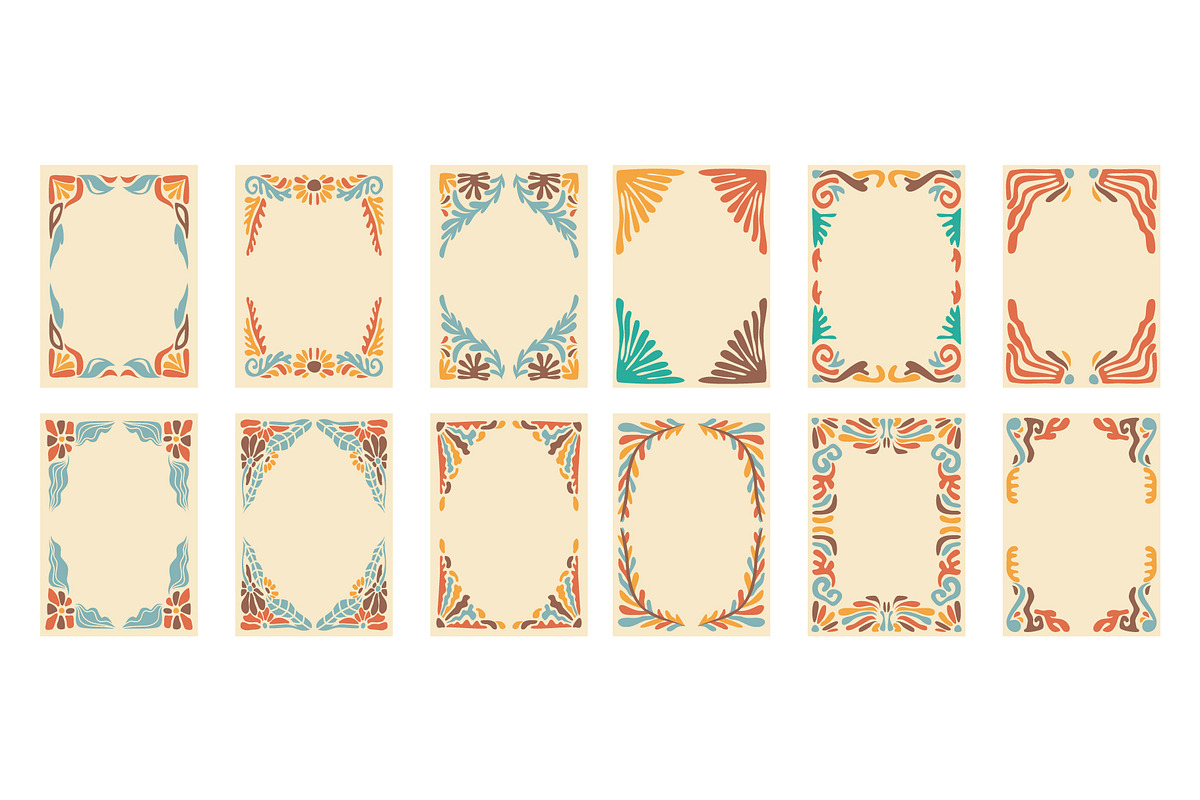 Abstract Groovy Flower Frame, an Object Graphic by Vesvocrea (Photo 4 of 5)