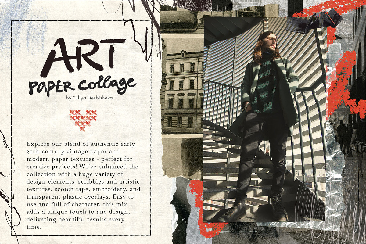 Art Paper collage element scraps, an Object Graphic by Yuliya Derbisheva (Photo 2 of 15)