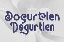 Dogurtlen Art Deco Font