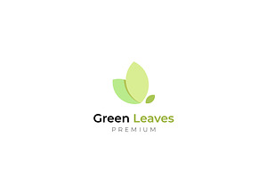 Elegant Green Leaf Logo Design, a Branding & Logo Template by AlvinStd