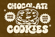 Frostbite Christmas – Groovy Font, a Handwritten Font by Ainun Jinan (Thumbnail 4 of 12)