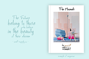 Bravely - Handwritten Font, a Script Font by Craft Supply Co. (Thumbnail 9 of 9)