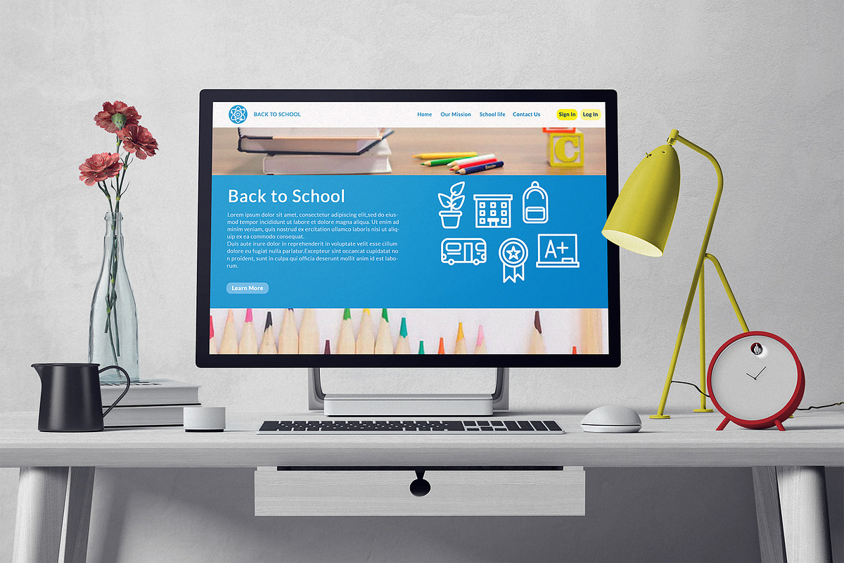 Back to School Icons set, an Icon by helgascandinavus (Photo 4 of 5)