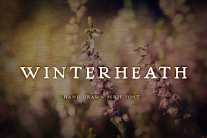 Winterheath Hand Drawn Serif Font