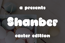 Shanber - easter edition font