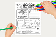 Back to School with Jesus, a Stationery Template by VIVAT Design Studio (Thumbnail 2 of 3)