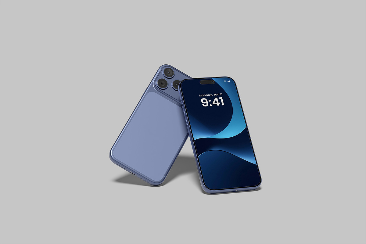 High Quality iPhone 17 Promax Mockup, an iPhone Mockup by rizalamora (Photo 2 of 11)