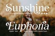 Miracle Shades - Modern Display, a Serif Font by Shakira Studio (Thumbnail 5 of 10)
