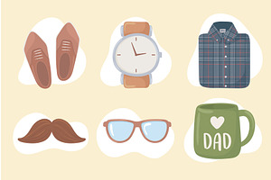 happy fathers day, an Illustration by studiogstock
