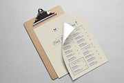 Simple Food Menu Leaf, a Flyer Template by Me55enjah Design (Thumbnail 4 of 4)