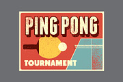 Ping Pong table tennis vector set., a Sport Illustration by PoPaShop (Thumbnail 4 of 10)