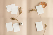 Beige - 5x7 Card Mockup Bundle, a Product Mockup by Salt Color Studio (Thumbnail 9 of 13)