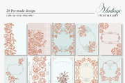 Vintage Peony Bouquet, a Pattern Graphic by Collection by VY (Thumbnail 8 of 9)