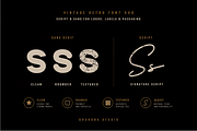 Silverstone Vintage Retro Font Duo, a Sans Serif Font by Ghuroba Studio (Thumbnail 5 of 7)