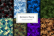 Hexagonal snakeskin futuristic camo, a Pattern Graphic by ArchonDigitalShop (Thumbnail 7 of 8)