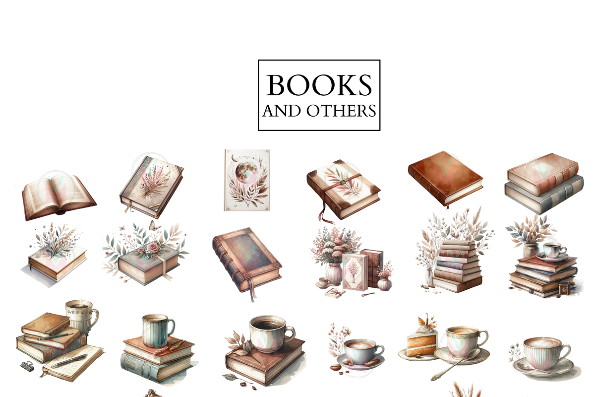 Book clipart, Books lover, girl png, a Person Illustration by VM PARTYS  BY TAIRUMA (Photo 2 of 10)