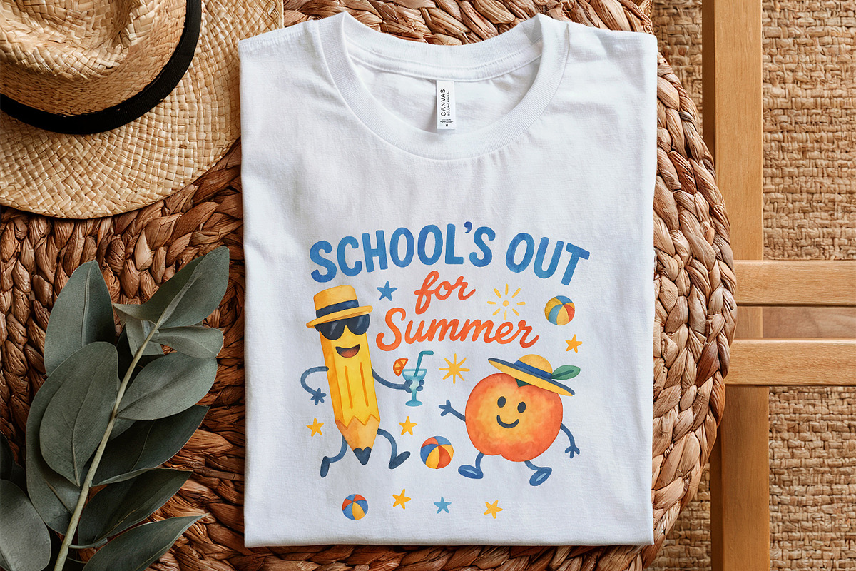 Schools Out For Summer png, an Illustration by SharpMarketplace (Photo 5 of 9)