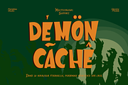 Gloomy Phobia - Horror Display Font, a Font by Pandeka Studio (Thumbnail 6 of 12)