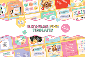 Colorful Instagram Post Template