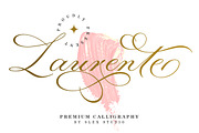 Laurente - Family Script Pro, a Script Font by Slex Studio (Thumbnail 13 of 13)