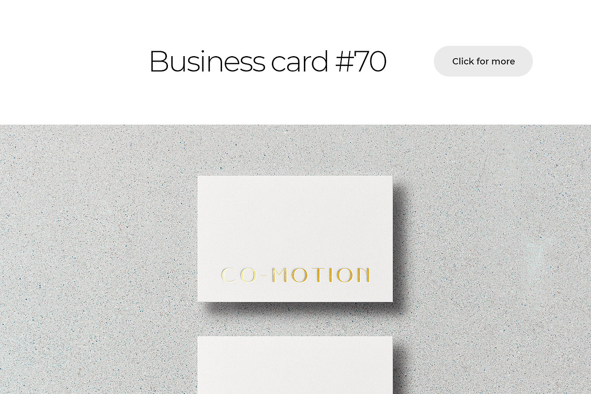 Business Card Mockup Template Bundle, a Business Card Template by PrintPixel (Photo 35 of 104)