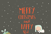 Illustration With Christmas Elements, a Seasonal Illustration by Maria Starus (Thumbnail 3 of 3)