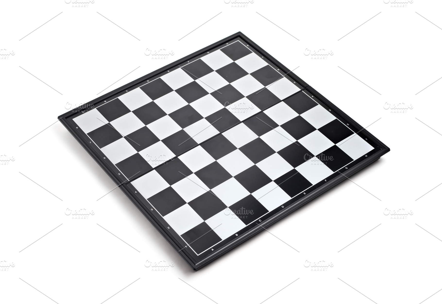 Empty chessboard, a Photo by saiko3p