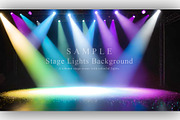 15 Stage Lights Background, a Background Graphic by NOMO DESIGN (Thumbnail 7 of 16)