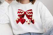 Cute Valentine Bow PNG, an Illustration by DreamArtGraphic (Thumbnail 2 of 4)