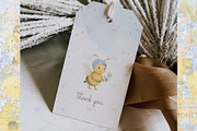Bee Cute Clipart, an Illustration by BigCakeBee (Thumbnail 4 of 4)