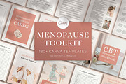 Menopause Toolkit Canva Templates, a Templates & Theme by Miri Campbell (Thumbnail 1 of 10)